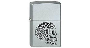 205 Tattoo Skull - Зажигалка ZIPPO